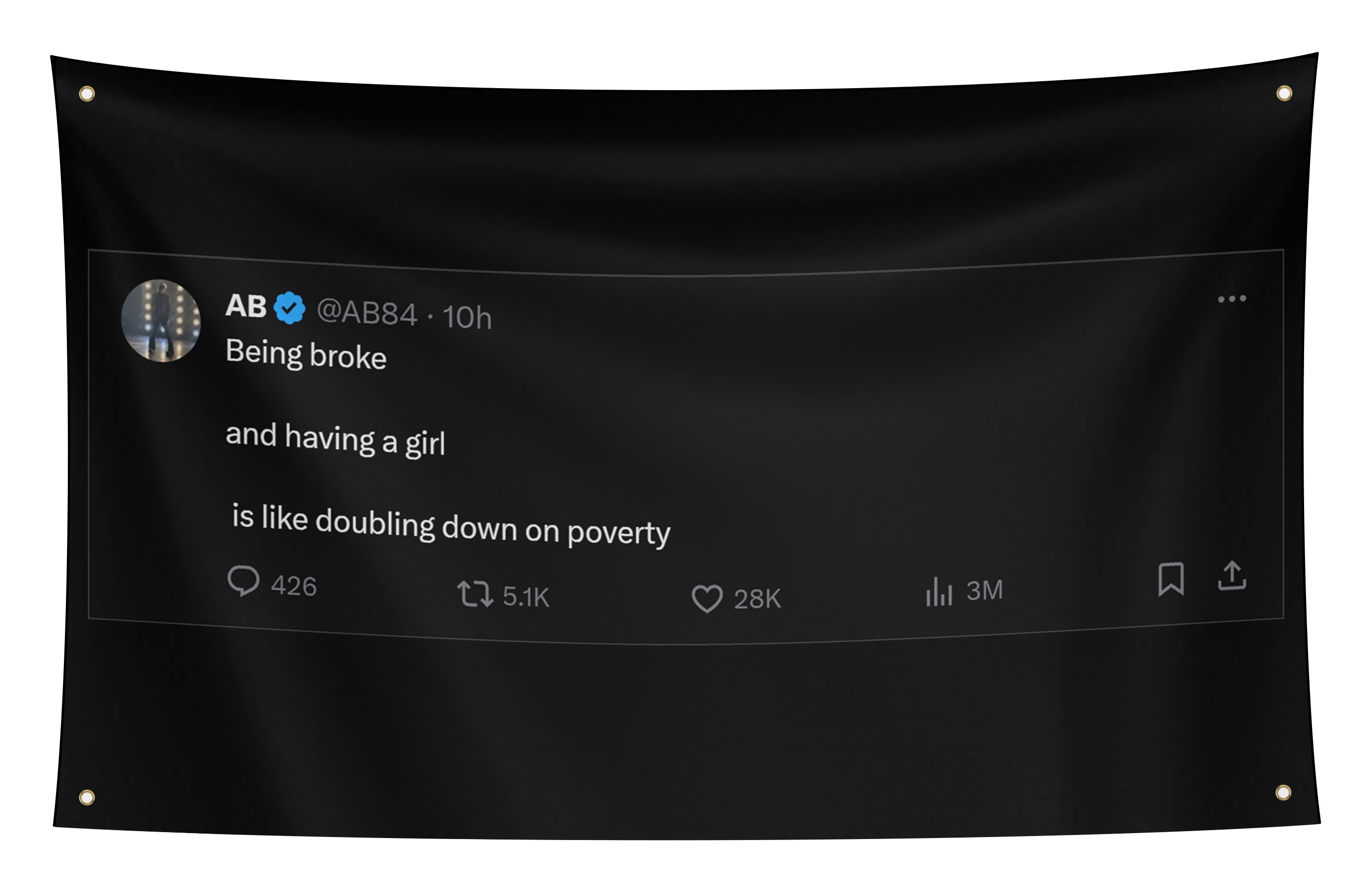 AB Funny Tweet Flag
