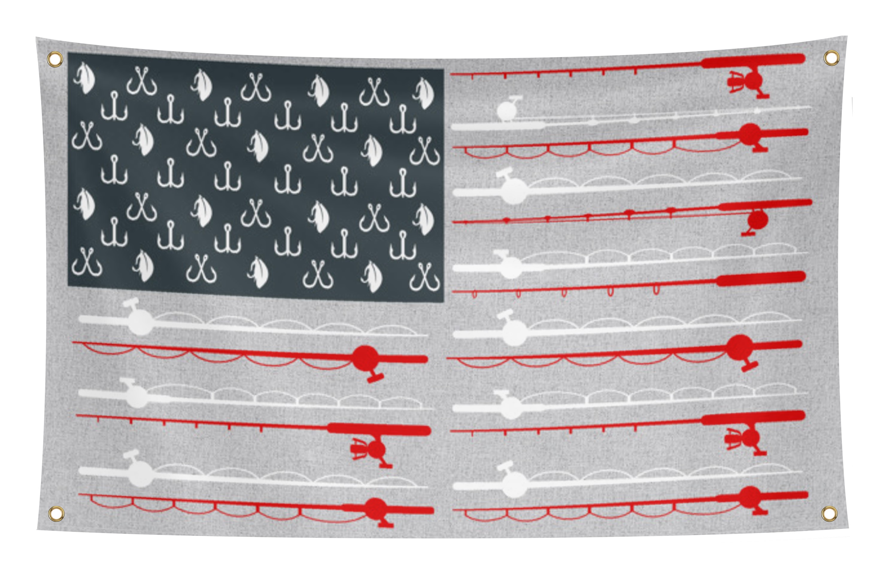 Fish USA Flag