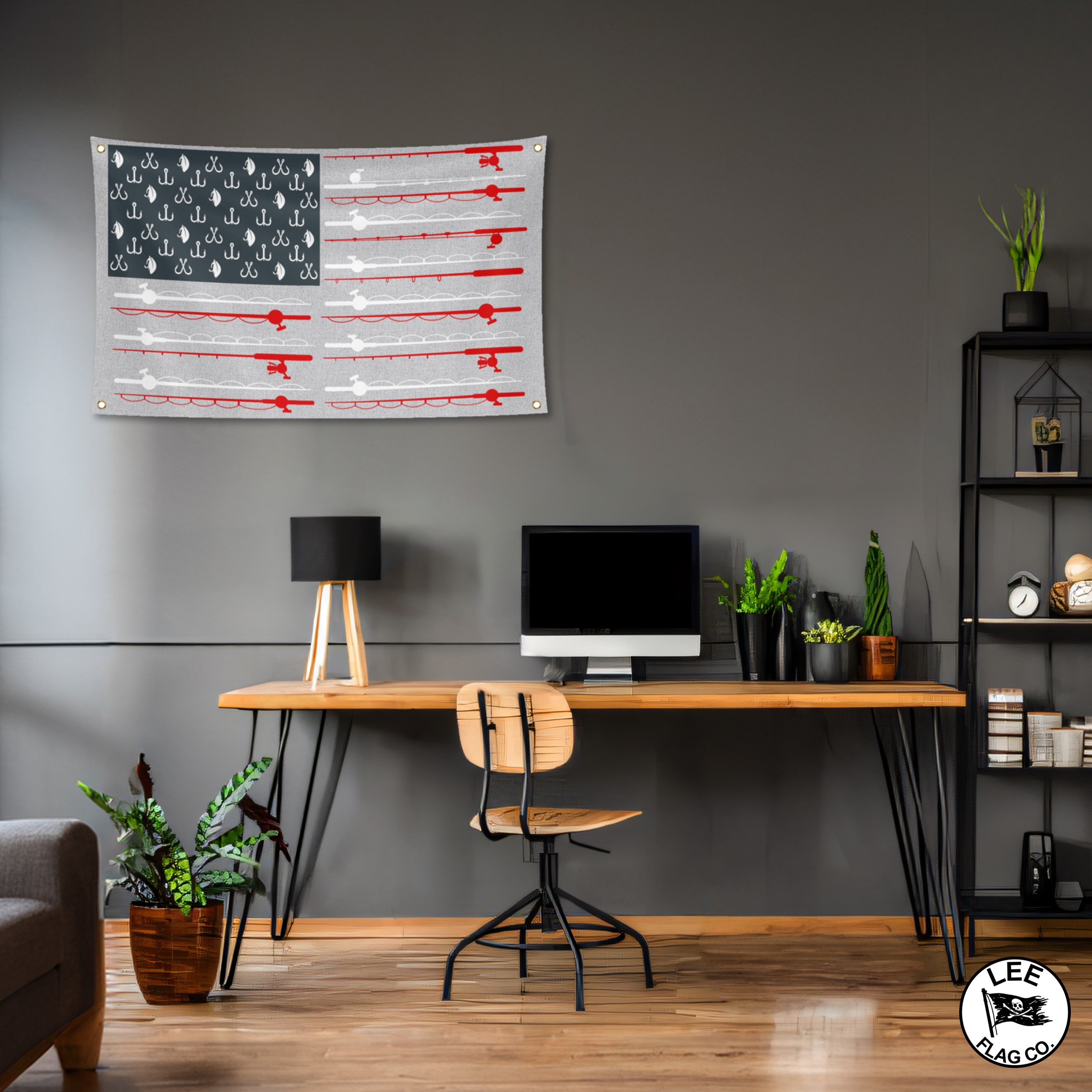 Fish USA Flag