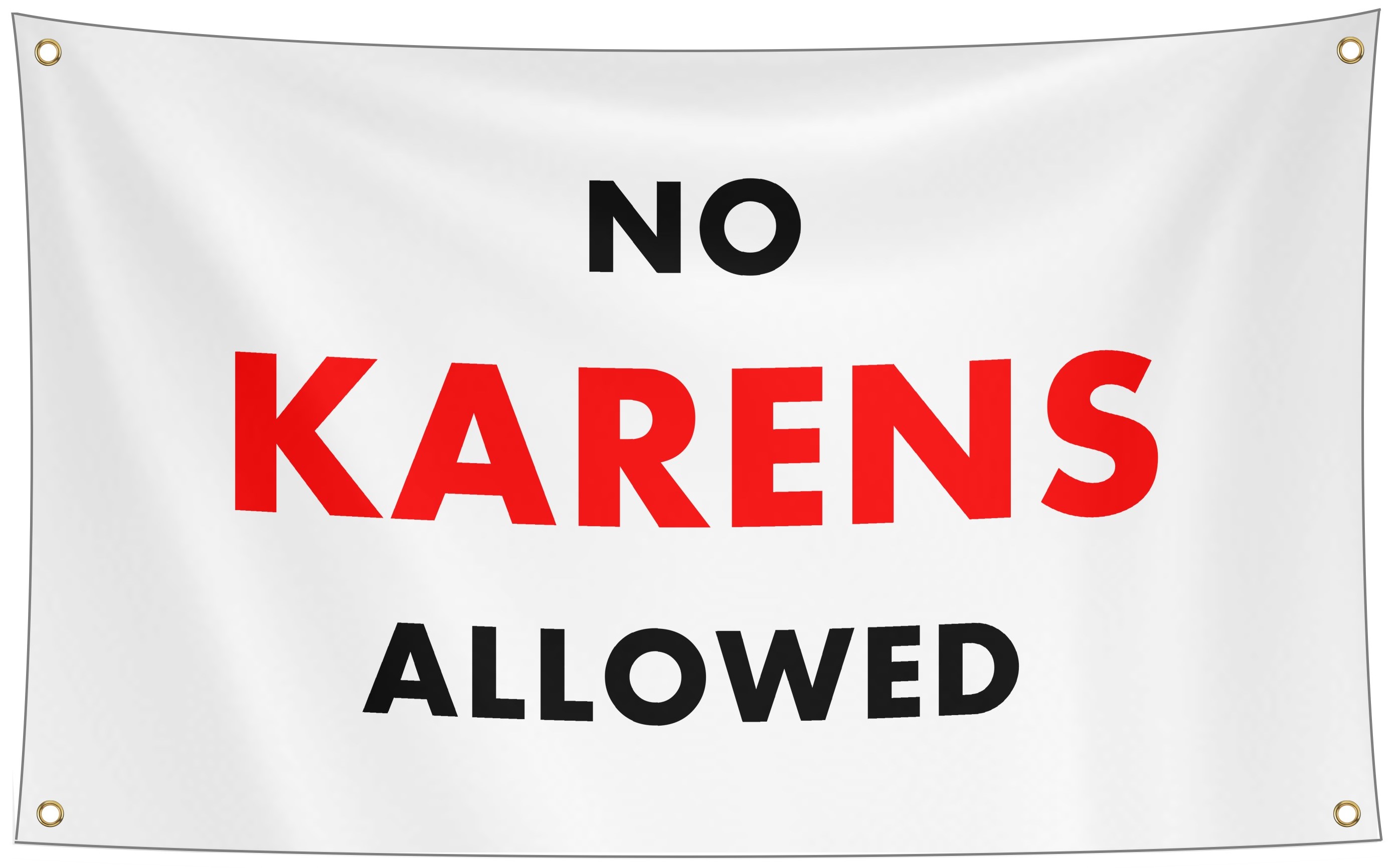 No Karens Allowed Flag