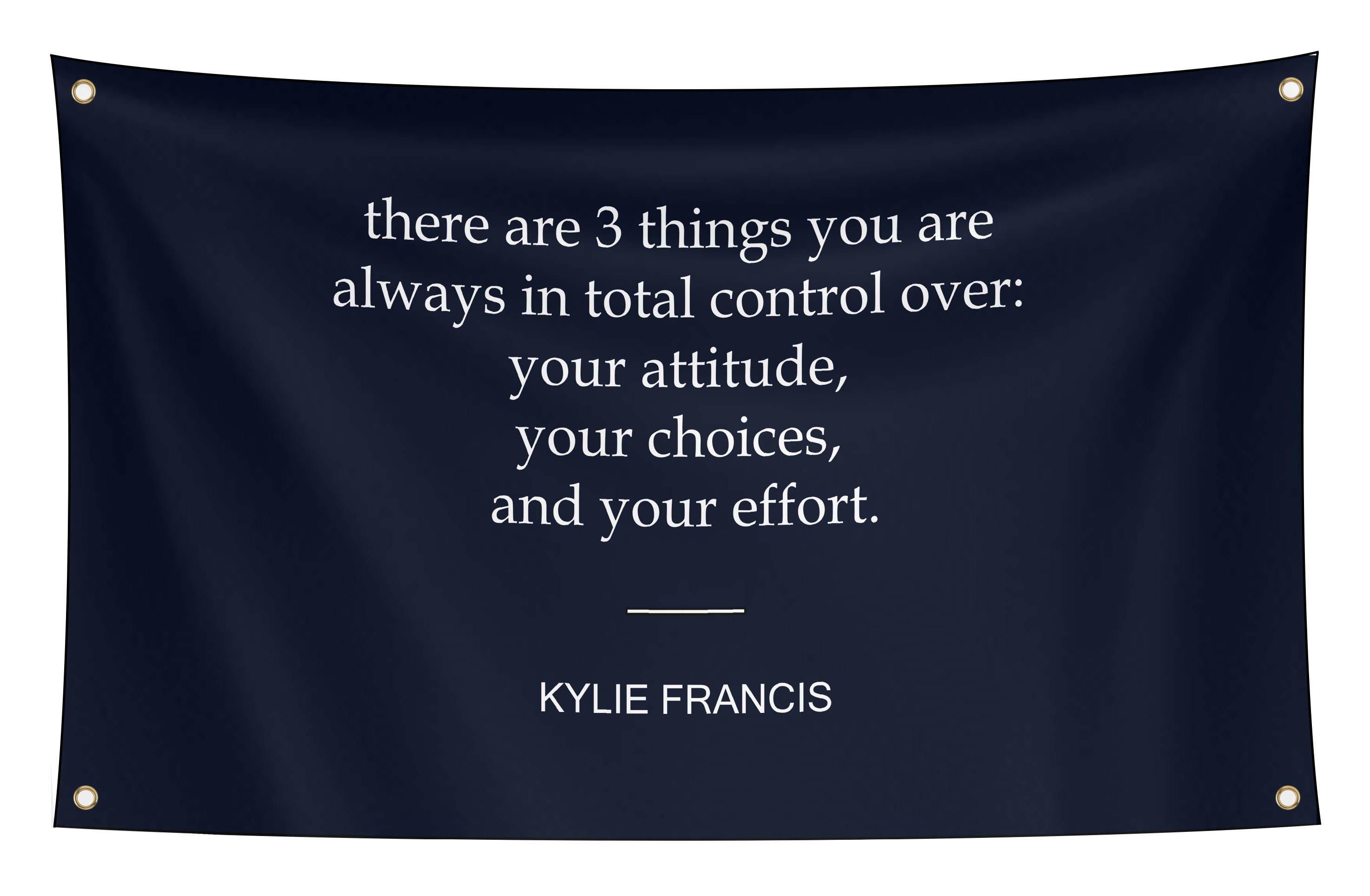 Attitude Choices Effort Motivational Flag