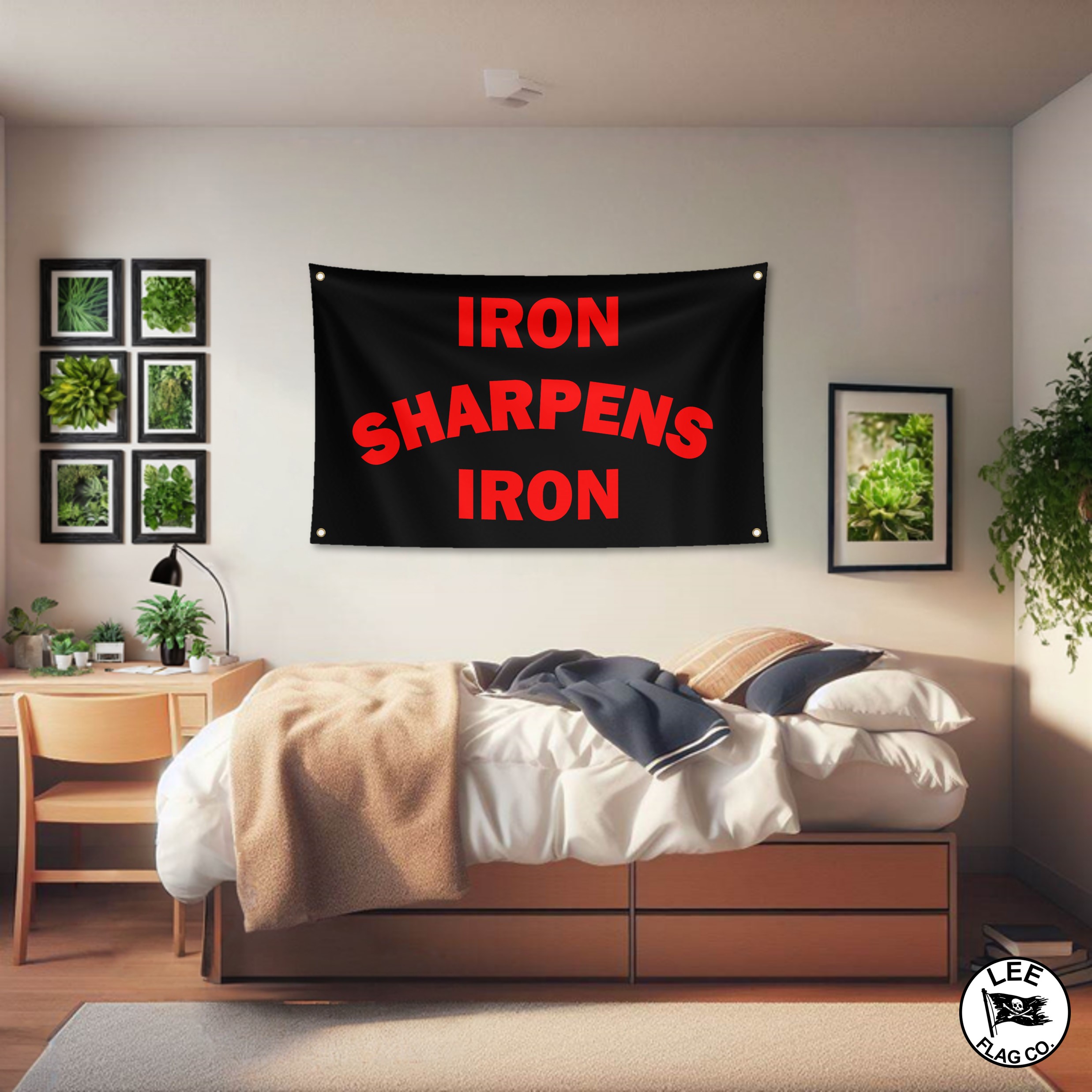 Iron Sharpens Iron Flag