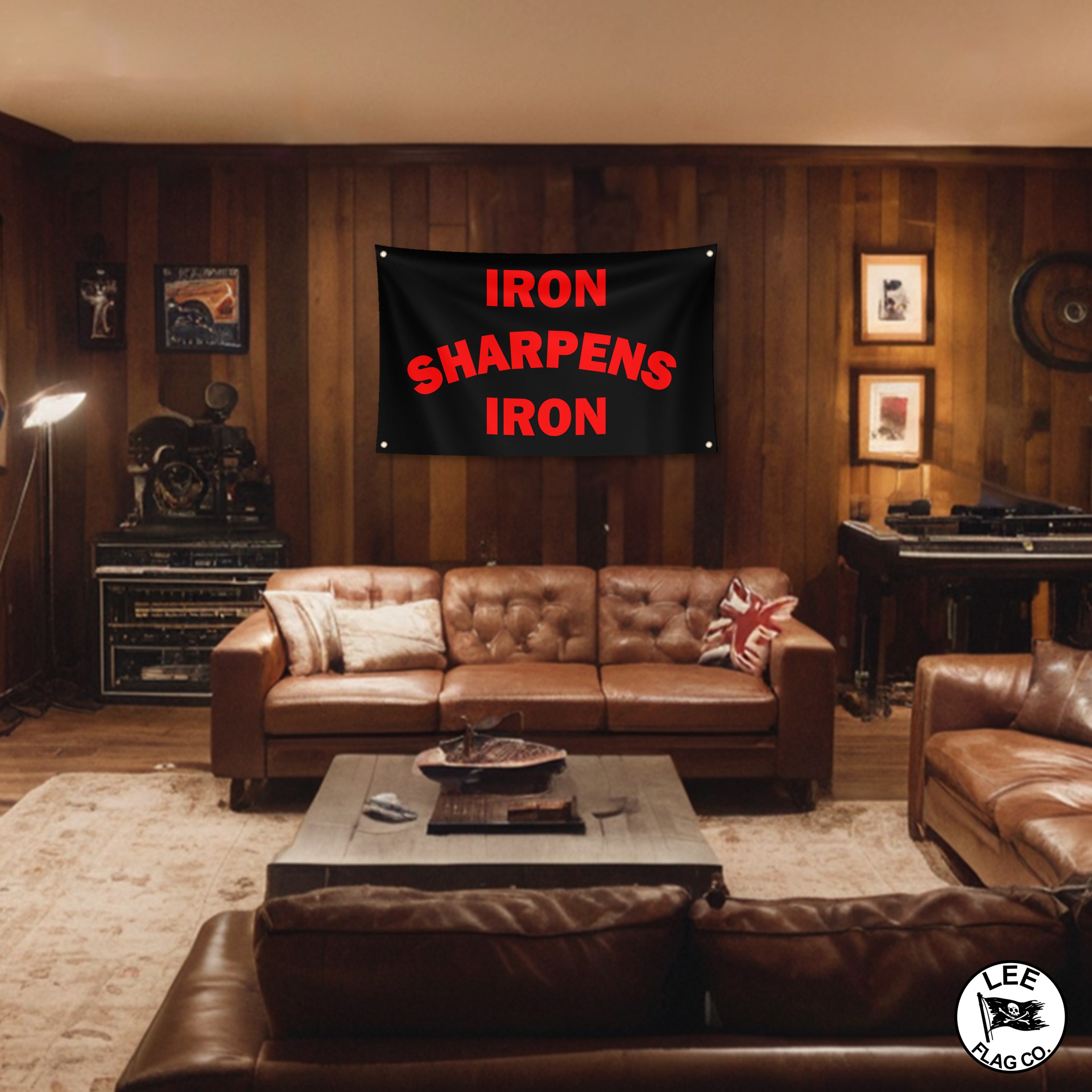 Iron Sharpens Iron Flag