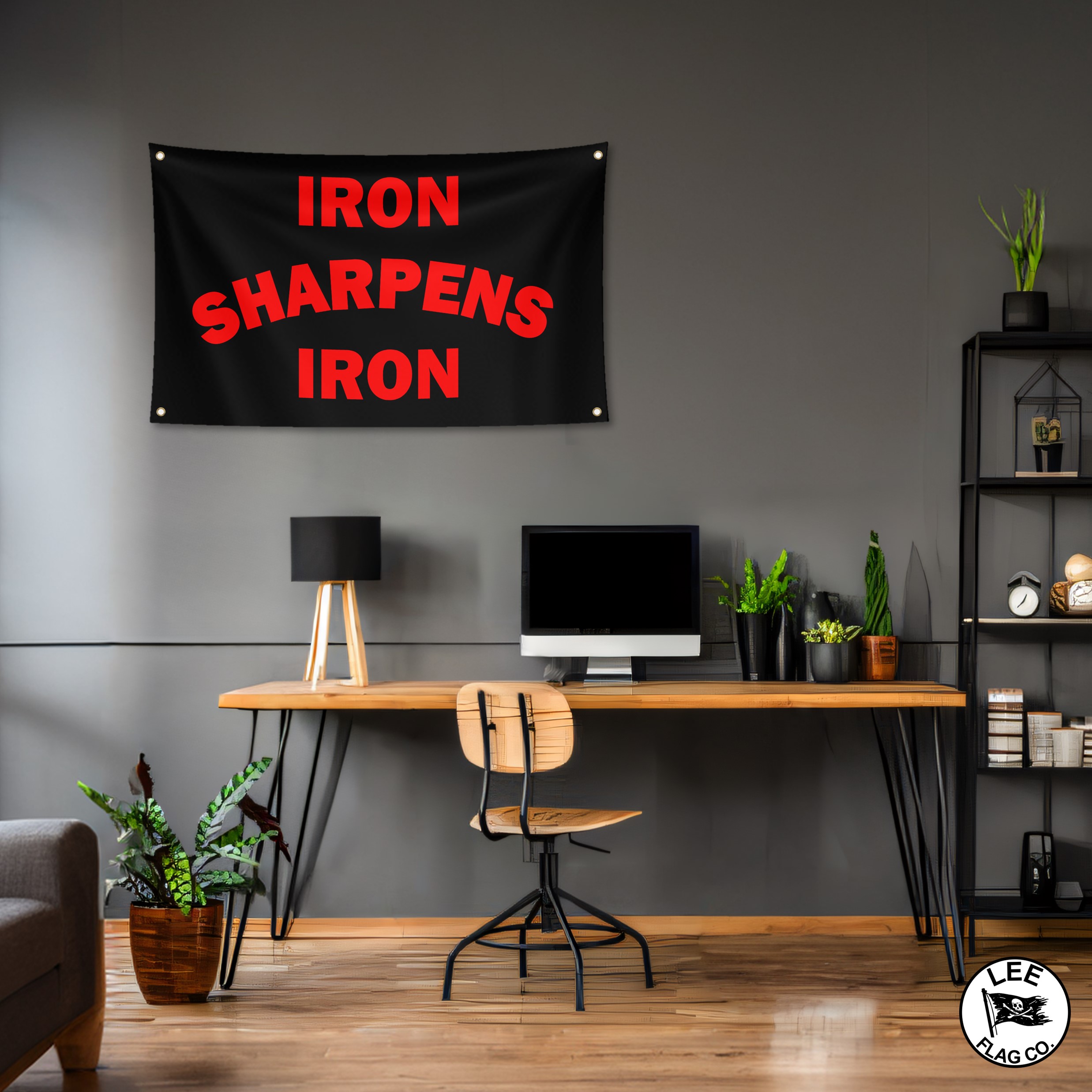 Iron Sharpens Iron Flag