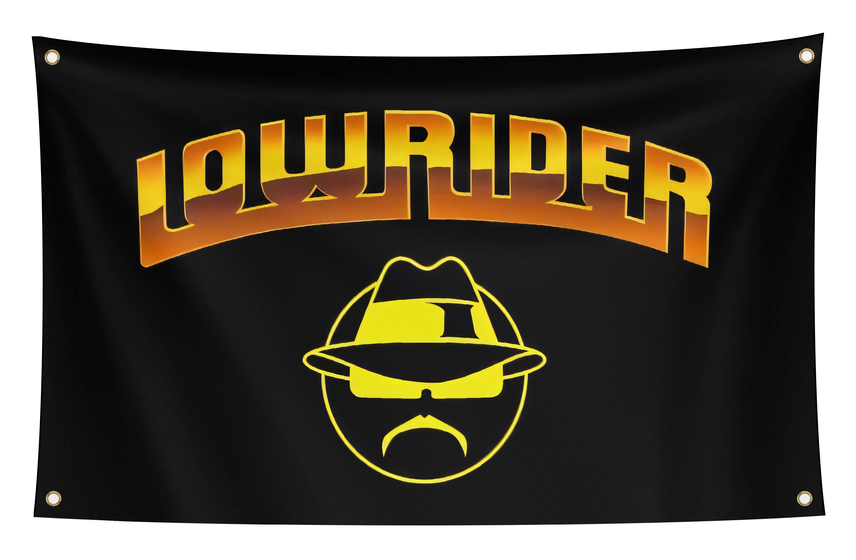 Retro Lowrider Flag