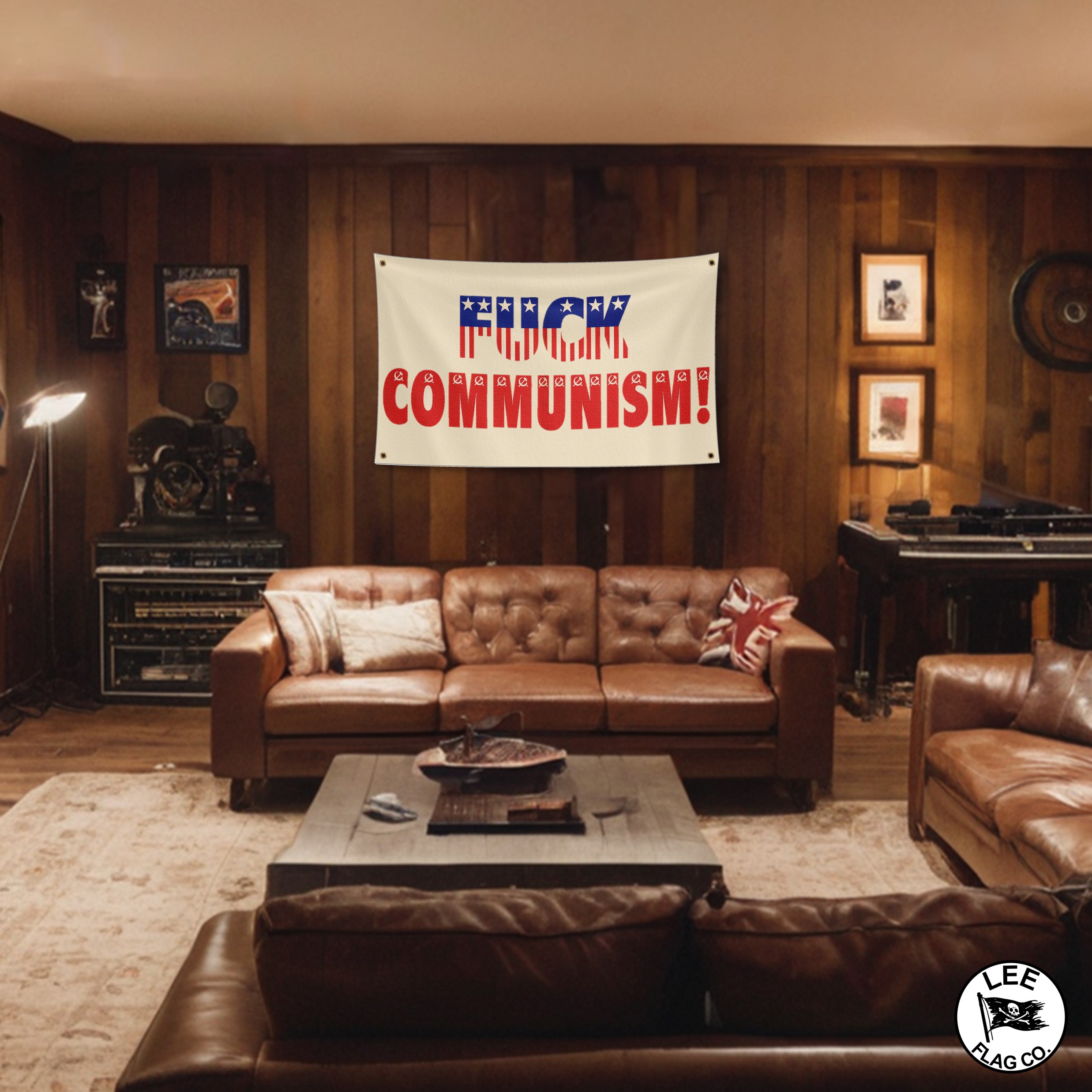 Fuck Communism Flag