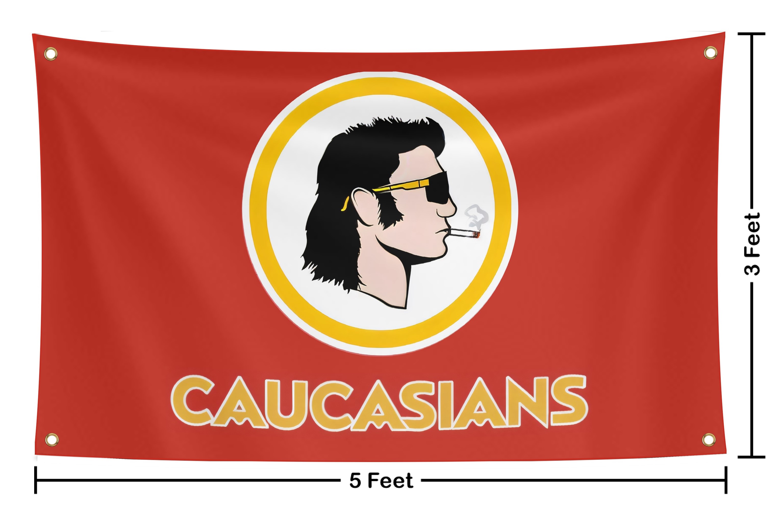 Caucasians Flag