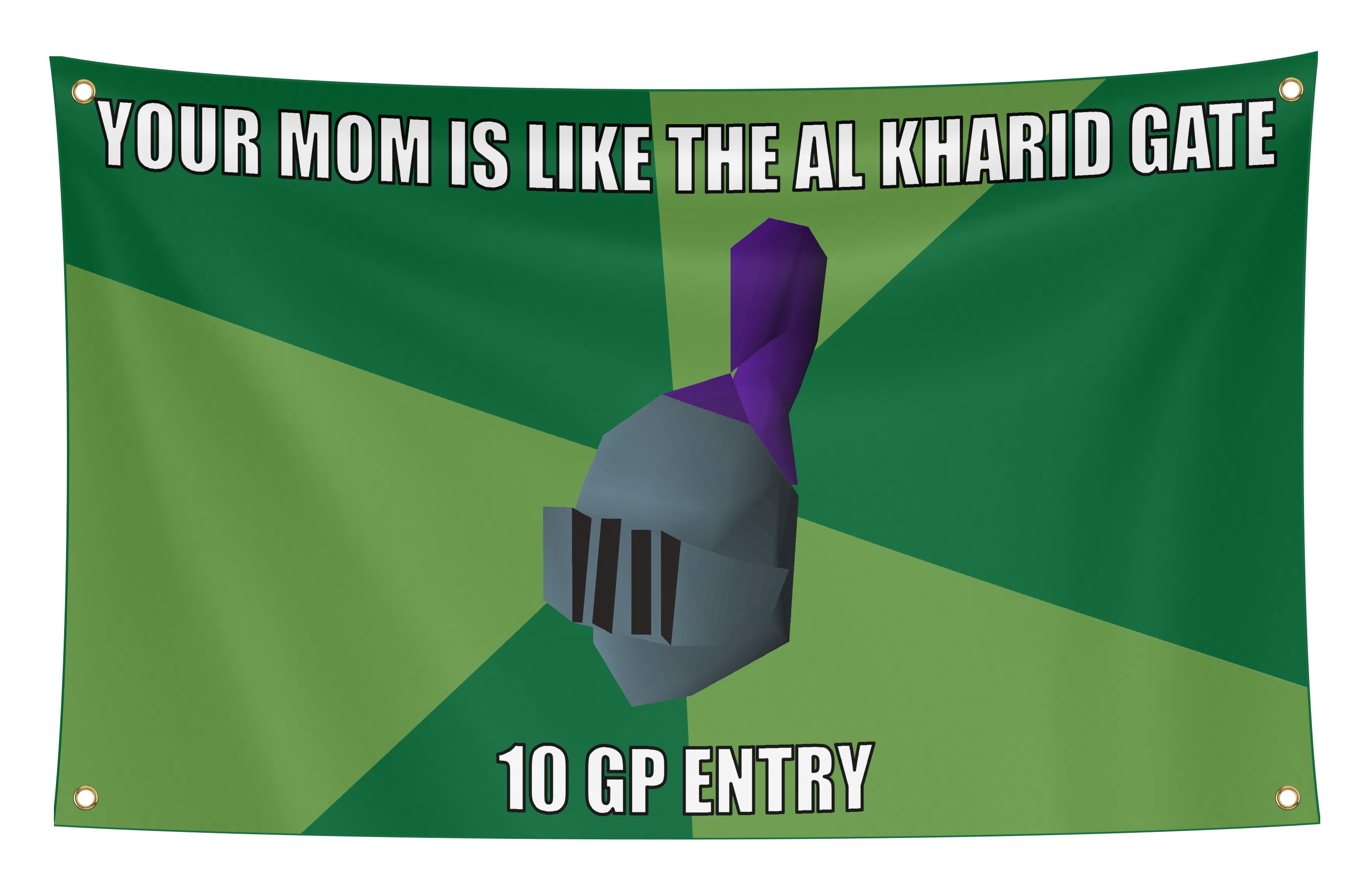 Runescape Al Kharid Gate Flag