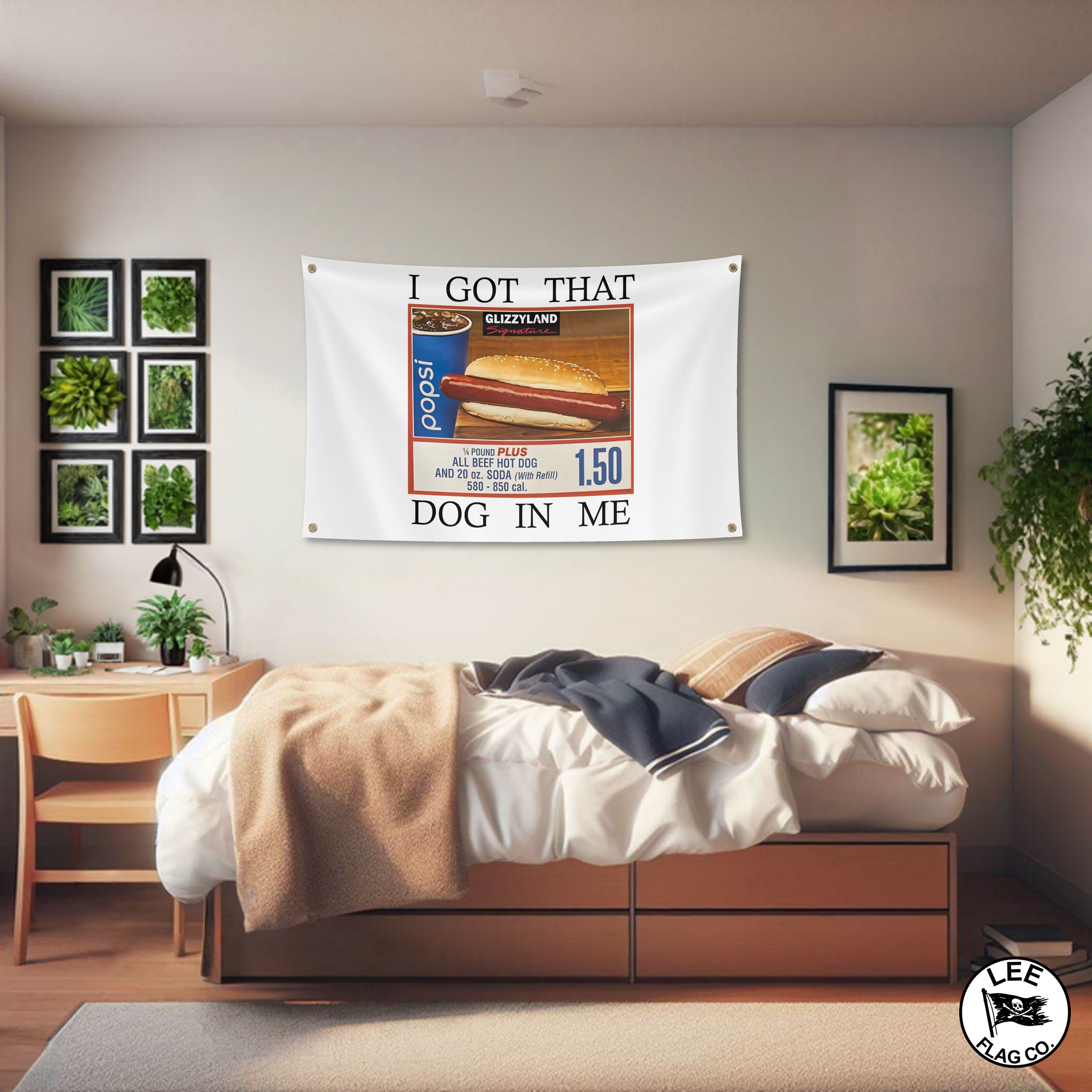 I Got That Dog In Me Flag